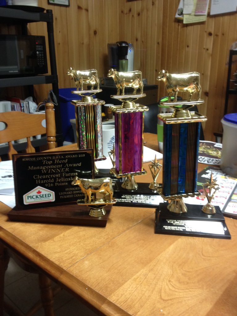 jelinski87's tweet photo. Did not too bad at last nights Holstein Club and DHIA banquet in Simcoe county #ontag https://t.co/FI70FrrR92