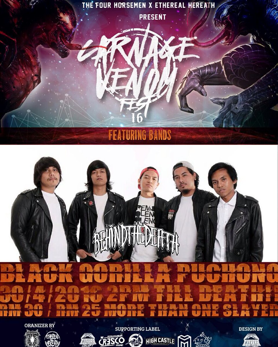 CarnageVenom Fest @BehindtheDeath