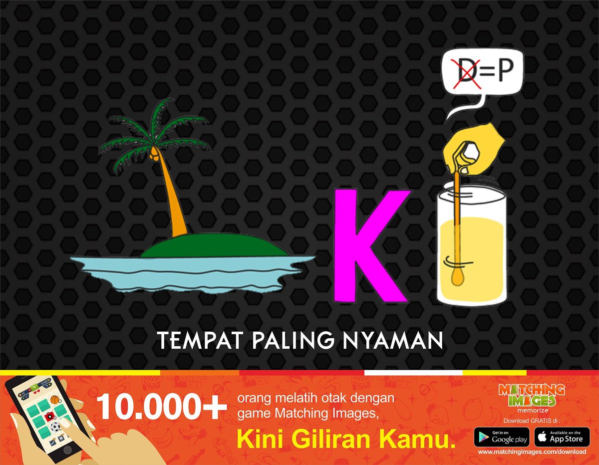 MatchingImages's tweet photo. Apalagi pas libur gini? 😃
.
10.000+ org melatih otak dengan game Matching Images download > https://t.co/0fSZnYov7j https://t.co/K5nRAwbYal
