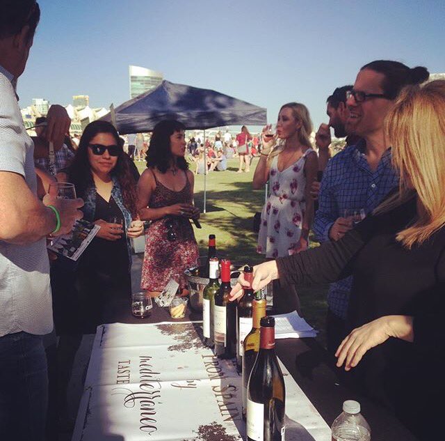 MediterraneoTT's tweet photo. Great day in #SanDiego at #Uncorked Wine festival!Our @DehesaCarrizal  @PagoVallegacia wines were a total success!! https://t.co/e6djJ6mE8T