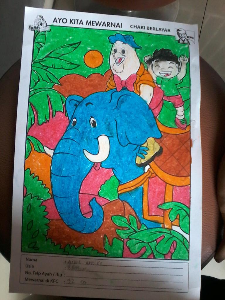 gambar mewarnai anak sd