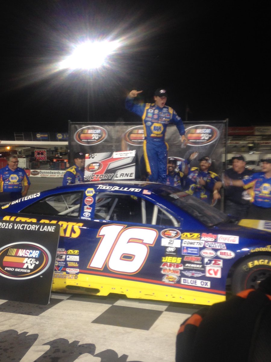 BMR_NASCAR's tweet photo. Victory lane at @KernRaceway for @ToddGilliland_! https://t.co/kXiI2ckKxD