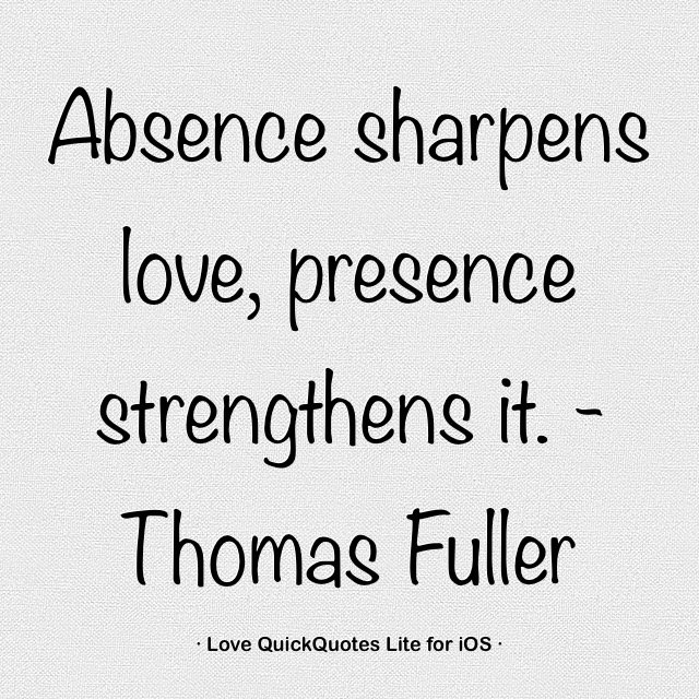 krishamae_20's tweet photo. Absence sharpens love, presence strengthens it. -Thomas Fuller https://t.co/2il3xmylnS