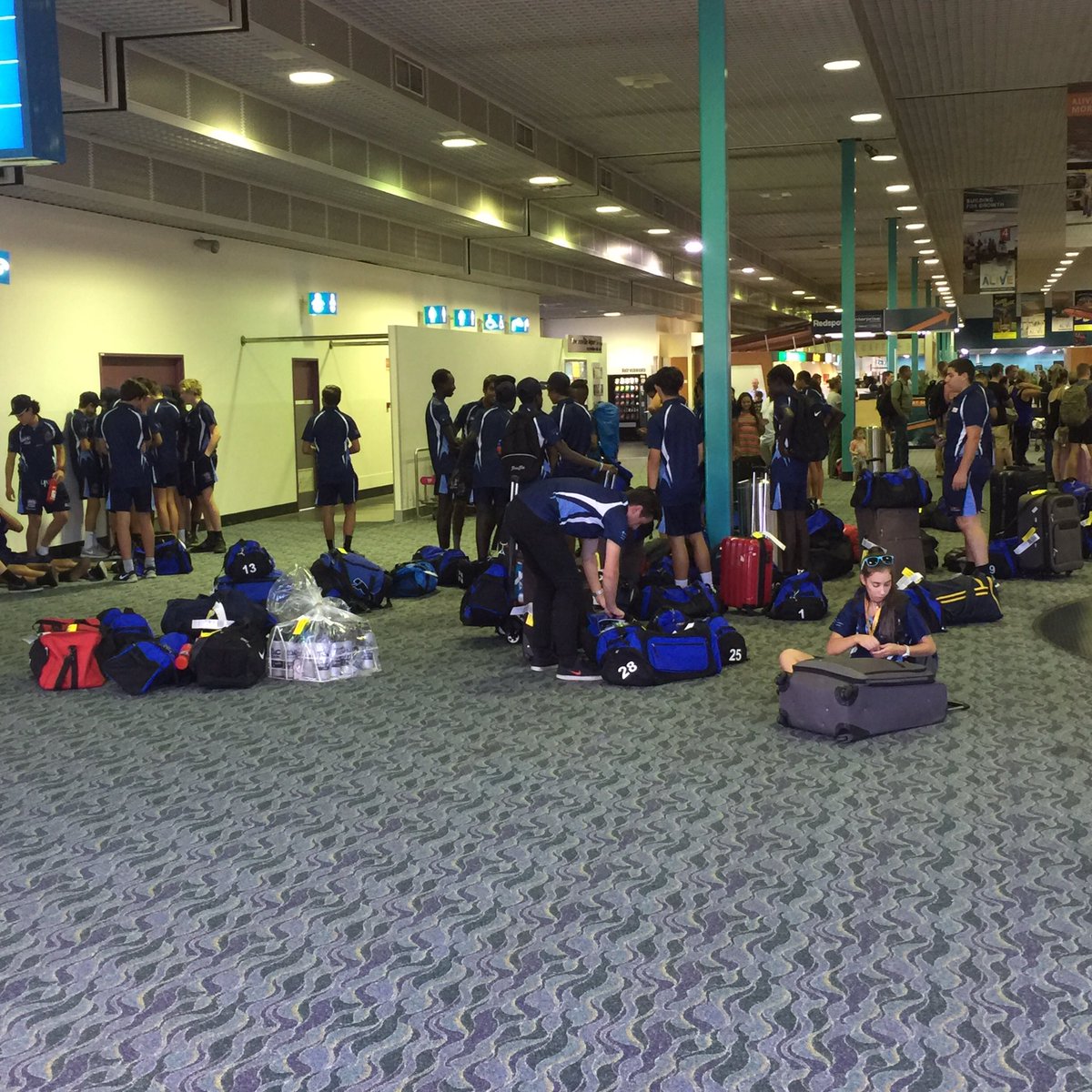 Just arrived in Townsville- Vic All Nations &amp; Kickstart <a href="/aflvic/">AFL Victoria</a> <a href="/AFL/">AFL</a>diversity @AFL