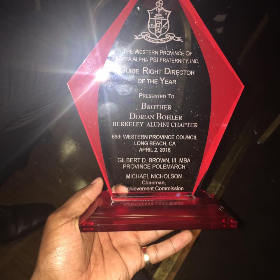 Winners! 2016 Western Province Chapter of the Year! Guide Right CoY!  Reclamation COY! <a href="/DorianBohler/">Dorian Bohler</a> GR Director!