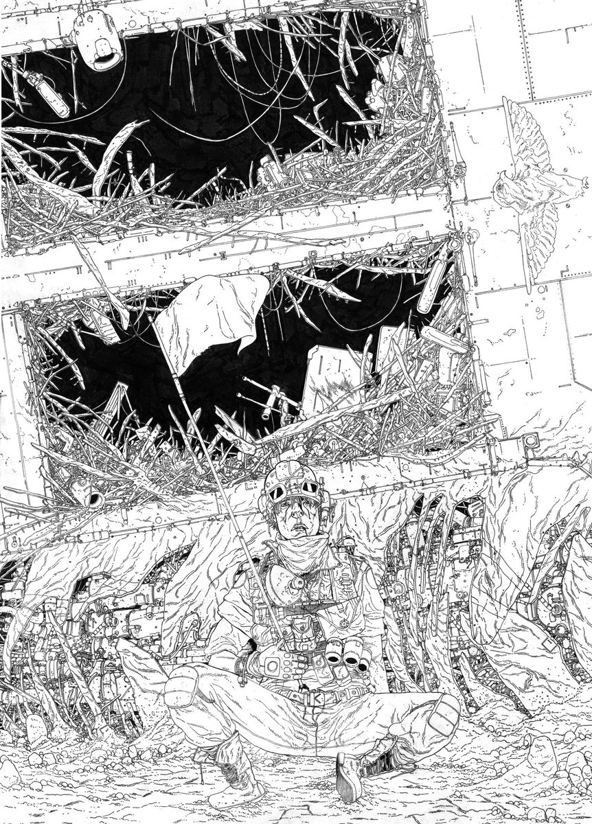 The cover of the comic book "the Horde".
#comics
#horde 