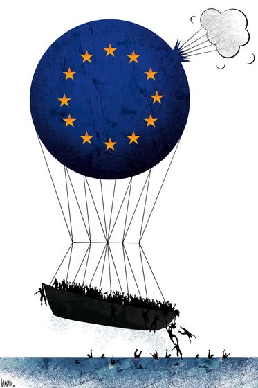 democraciareal's tweet photo. Migration in Mediterranean, por Vasco Gargalo
#Refugiados
#Refugees https://t.co/ppW0cfR4Gh