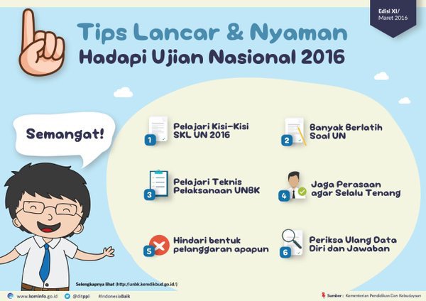 STIESurakarta's tweet photo. @tiaraaput_ dont sad tiara, selamat Ujian Nasional ya besok. Semoga lulus dengan nilai memuaskan. https://t.co/2jQCKkeVXt