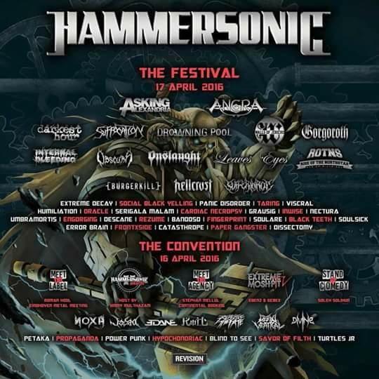 TERAKHIR HARI INI 3 April!  #Hammersonic2016 IDR 295k via HSD C/o <a href="/Rinsdark/">Rince K.Dewi</a> 08567272741 <a href="/ViviVzka/">Vzka Vivi</a> 081281936078