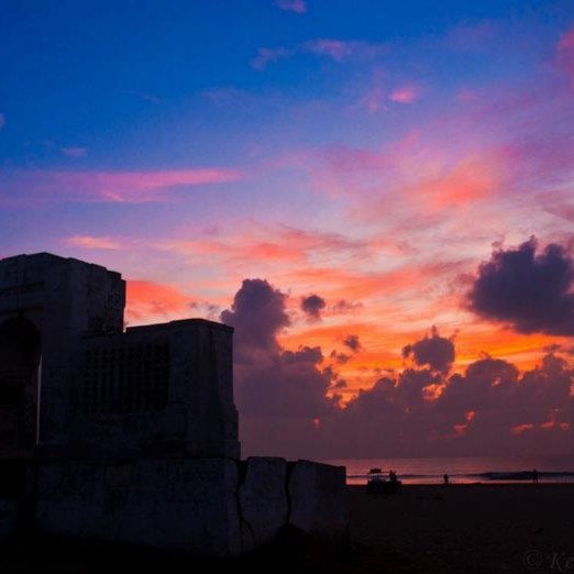 SplendidINDIA's tweet photo. Early Morning at Elliots Beach #Chennai https://t.co/3FWfX3VtRf