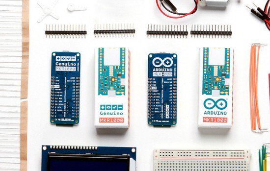 arduino's tweet image. Arduino and Genuino MKR1000 now available in our stores at 34,99$/30,99€ (+tax) bit.ly/1N3ZdED #ArduinoD16