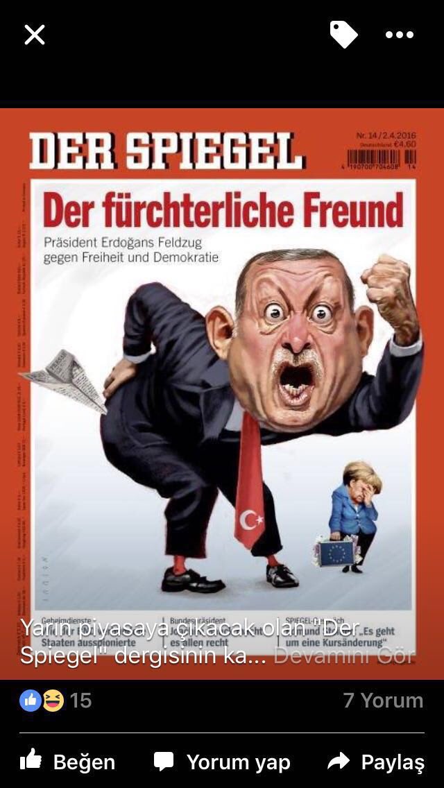 mkulunk's tweet photo. Seviyesizliği yayın ilkesi haline getiren @DerSPIEGEL için halkımızı protestoya davet ediyorum
 spiegel@spiegel https://t.co/lfhov1nN5p