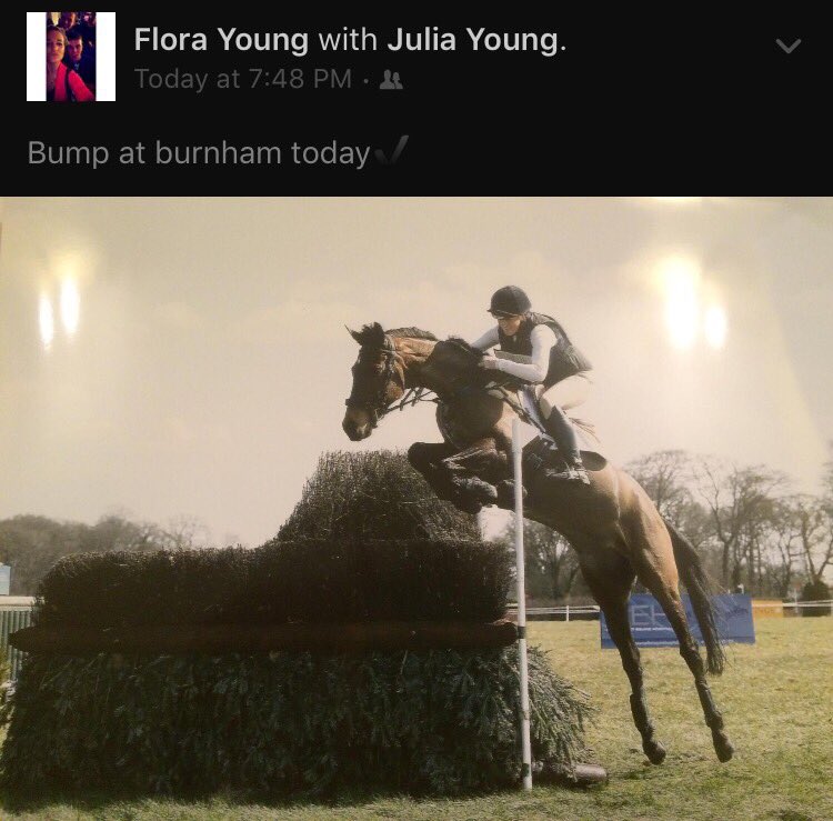 Equine Athletes' sponsored rider, Flora Young, and gorgeous Bump at Burnham Market today Moving well post-treatment!