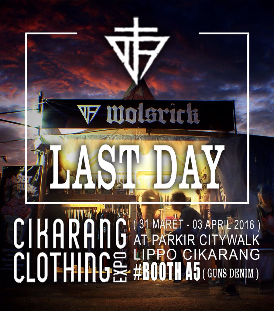 DAY 4 #CikarangClothingExpo . WE ARE STILL ON FIRE. Today is last day, grab it while you can.