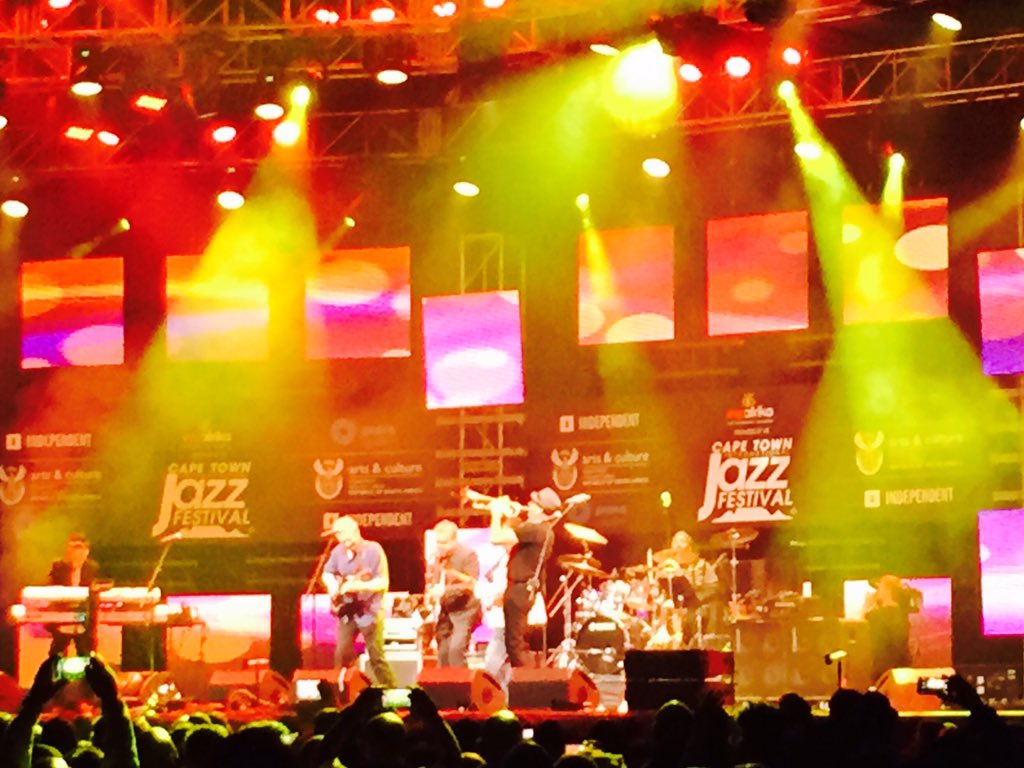 Apjill's tweet photo. Gr8 end to #CTIJF2016 with #JazzAttack @eugegroove @peterwhitegtr @Rickbraun9 https://t.co/SpOgOz1gyF