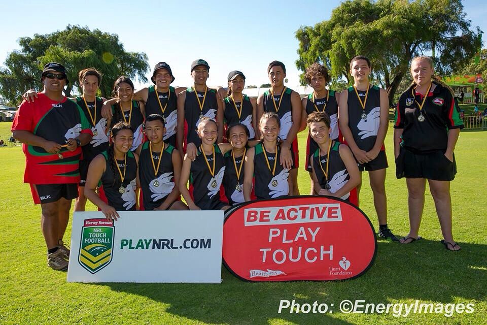 touchfootballwa's tweet photo. A Championships on debut in the 15 & Under Mixed for @ERRLC_2014 #WAJSC #BeActivePlayTouch https://t.co/fm14DBmdPg