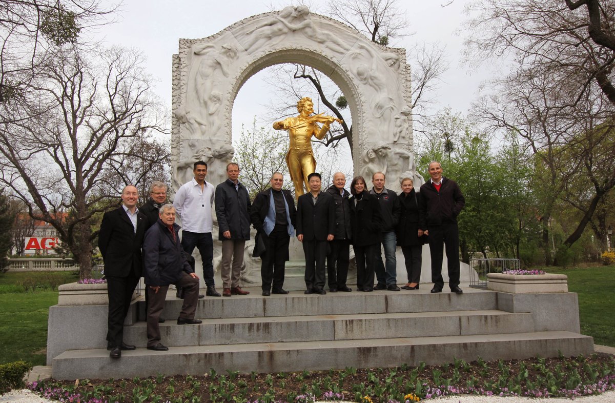 CFuglesang's tweet photo. ExCom of @ASE_Astronauts mtg in Vienna prep for 29th Congress here Oct 2-8, following #ASE28 in Sweden last Sep https://t.co/FSb9AO1CAi