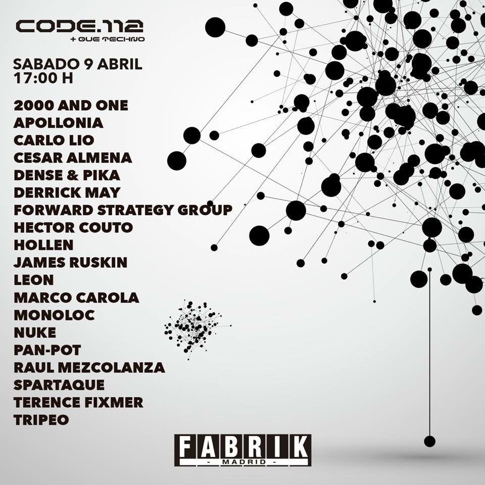 fabrikdiscoteca's tweet photo. RT si tienes ganas de #Code &amp; participa en el sorteo de una doble https://t.co/cO1dgRAFUd