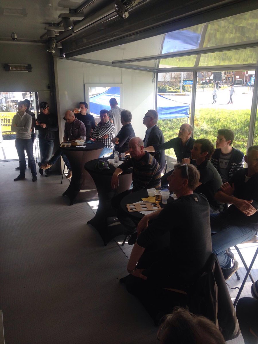 vismaleaseabike's tweet image. The @LottoNLJumbo businessclub and Bosman Transport are united in Kruisbergen.