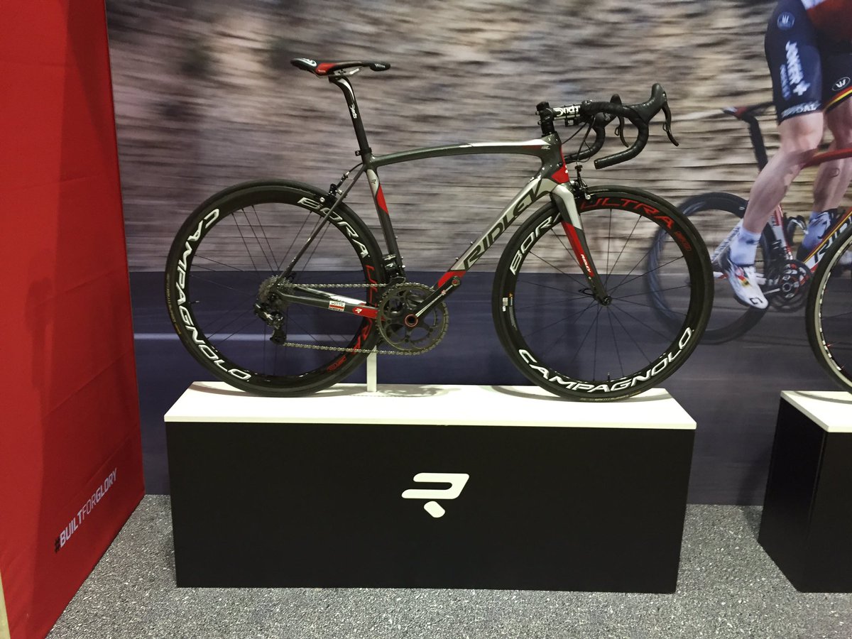 Ridley_Bikes's tweet photo. What a race #RVV ! @AndreGreipel is one of the 5 leaders. Do you like the design of his Fenix SL? https://t.co/nmr2QHXlSG