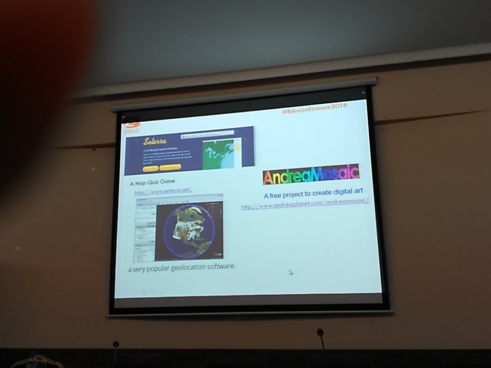 NewsNeus's tweet photo. Learning about Education, STEM, CLIL and IT at #Educonference2016 https://t.co/jICwJFNzGi