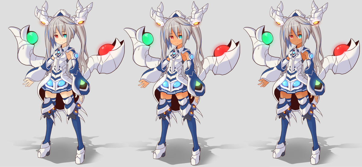 Twitter पर ガロウド宣伝用 遊戯王娘化 オッドアイズ ファントム ドラゴン T Co Tojfjsmkds