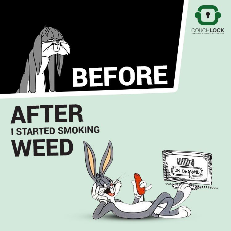 Couch Lock On Twitter Couchlock Before After Smoking