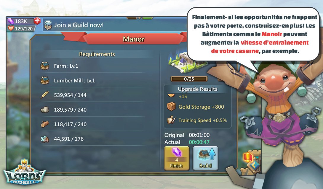 LordsMobileFR's tweet photo. Et enfin, l'astuce #6! #LordsMobileFR https://t.co/QXTY3dFOO4