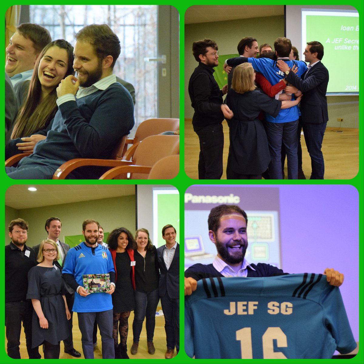 IoanBucuras's tweet photo. Thanks for having me. It's been an honour! @JEF_Europe #KrakowFC #ToFedEU https://t.co/FYDkvuP1Ic
