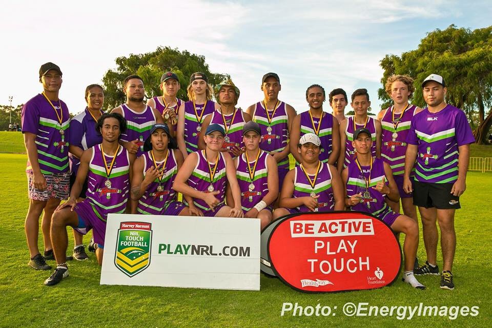 touchfootballwa's tweet photo. Fremantle Rebals are the 18 & Under Champions. Tamiti Foster was named MVP #WAJSC #BeActivePlayTouch https://t.co/gdrxTrg3yr