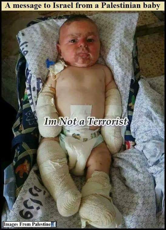 Los niños no son terroristas !