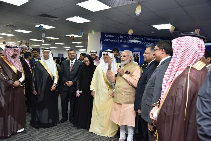 BJP4India's tweet image. When women power becomes a part of the development journey, it gathers fresh momentum: PM n-m4.in/1pVWR5n