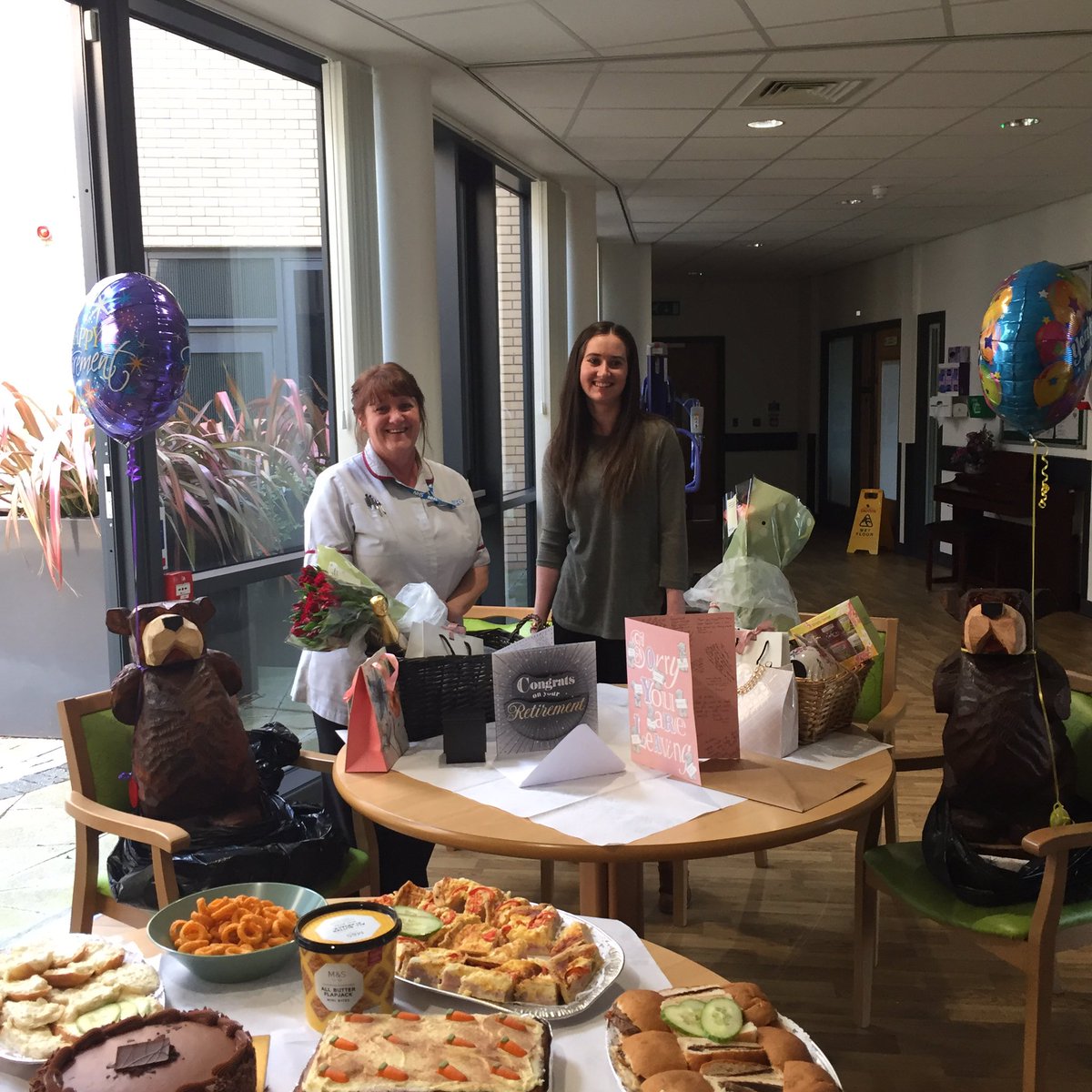 Isel ward show their appreciation to staff! Leaving &amp; retiring gathering!!@CPFTNHS <a href="/buchanan_val/">Val Buchanan</a> @lesley_dodd