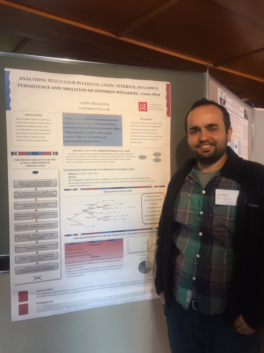 EcHistSoc's tweet image. Yasin Arslantas @LSEEcHist #EHS2016