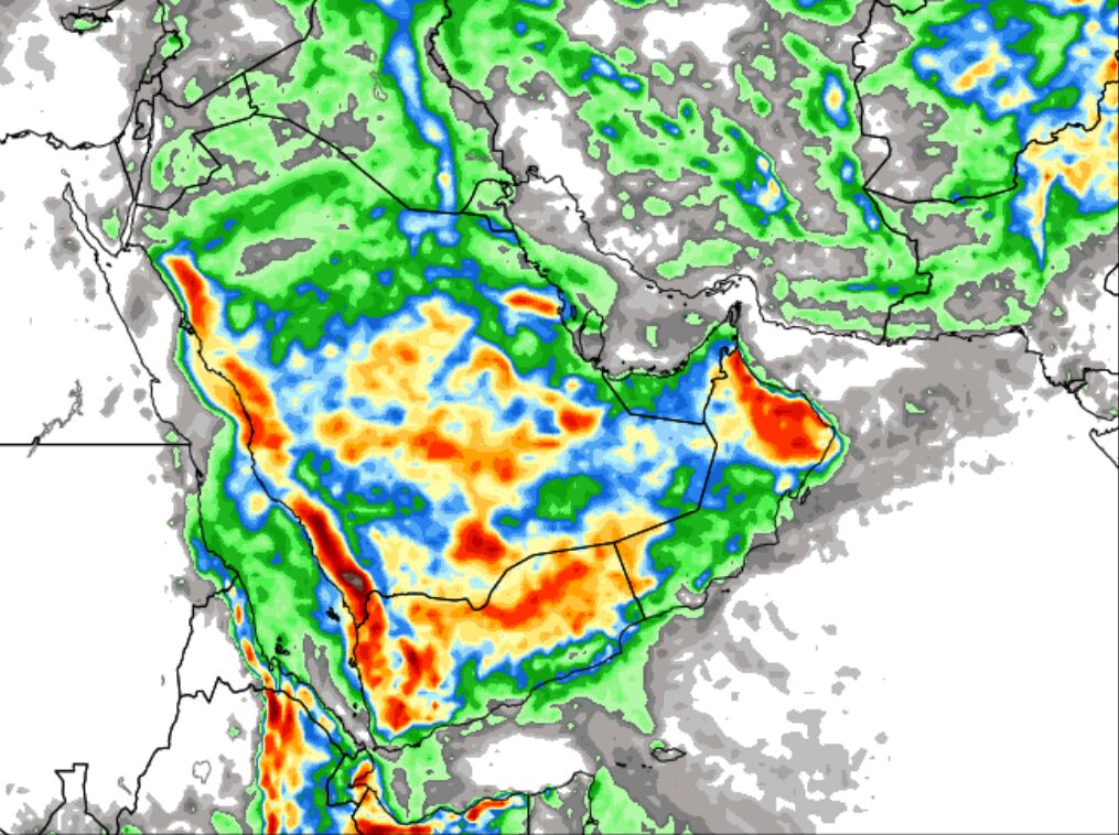 تحديث الانسامبل الاوروبي حتى12 ابريل
ولله الحمد ثابت ع التوقعات . اللهم اغثنا 
#شبكة_الريح_للطقس