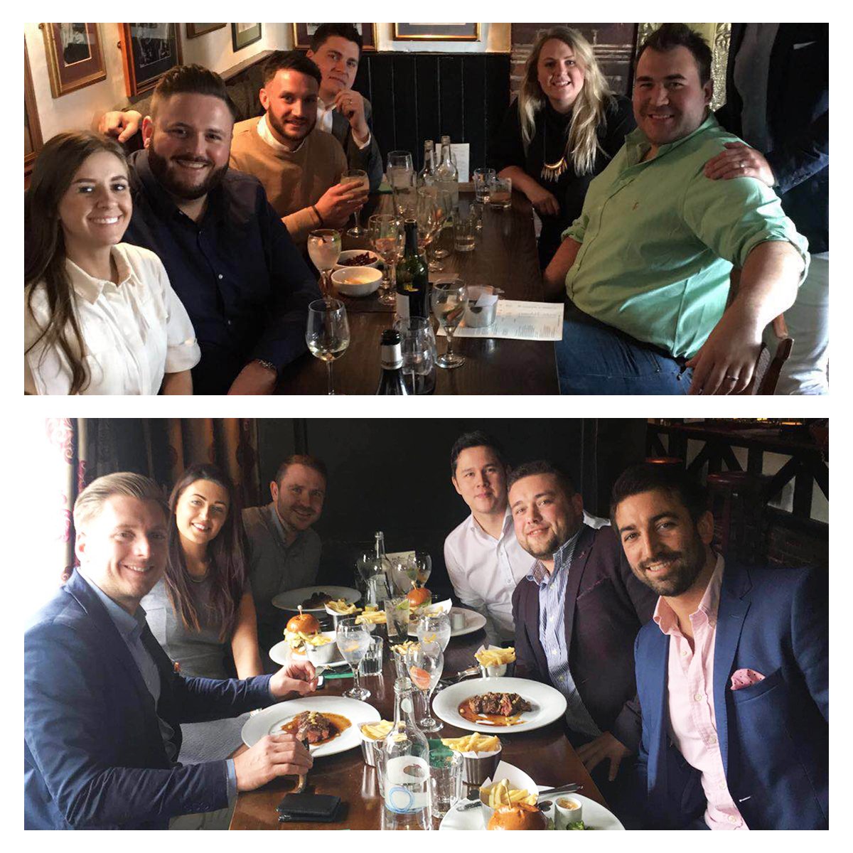 AustinFraserAF's tweet image. The team had a great time on Friday at the @TheCrownatBray!