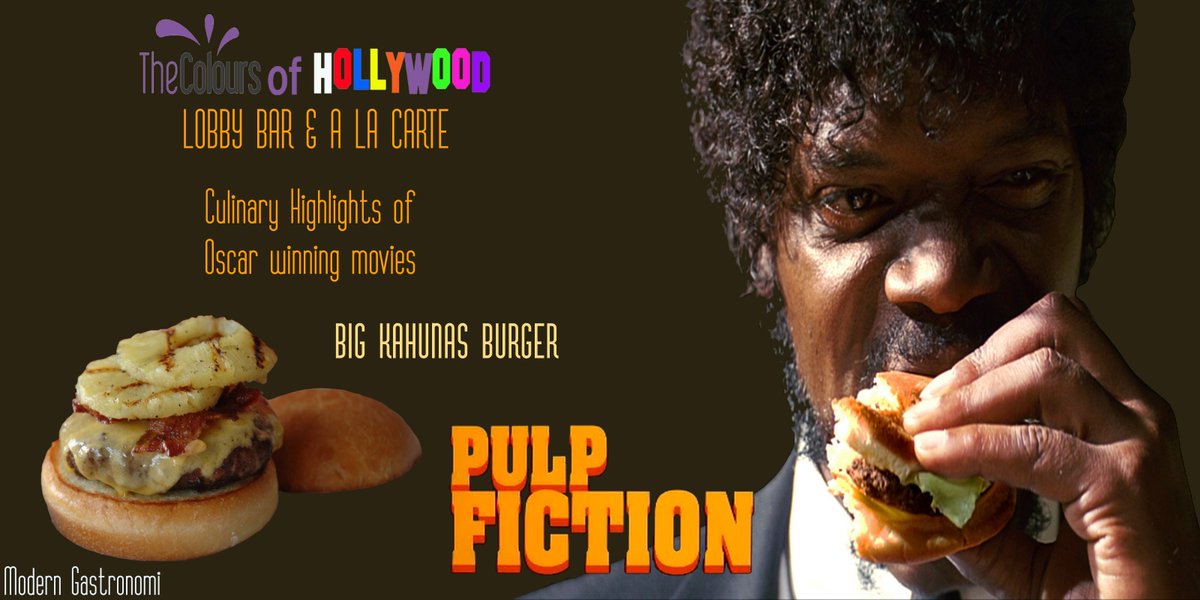 moderngastronom's tweet photo. #Modern #Gastronomi #Gastronomy #gastronomia #concept #hollywood #quentintarantino #pulpfiction https://t.co/gJaiGYxkpl