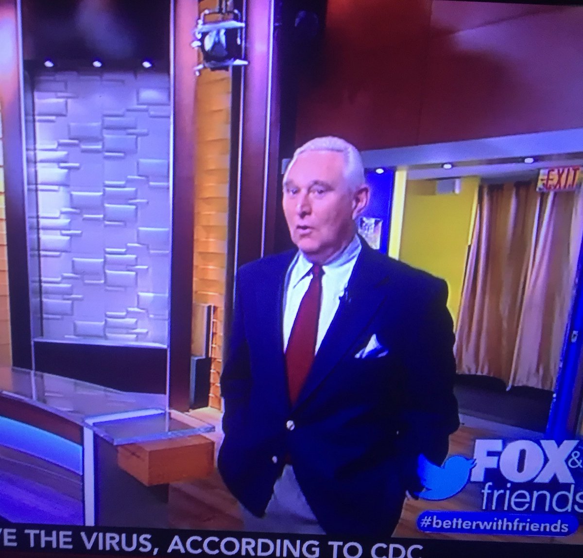JOHNCOSSEL's tweet photo. Always like hearing @RogerJStoneJr talk about politics since he's a long time expert #MakeAmericaGreatAgain #cfinc https://t.co/p03w2JEgxV
