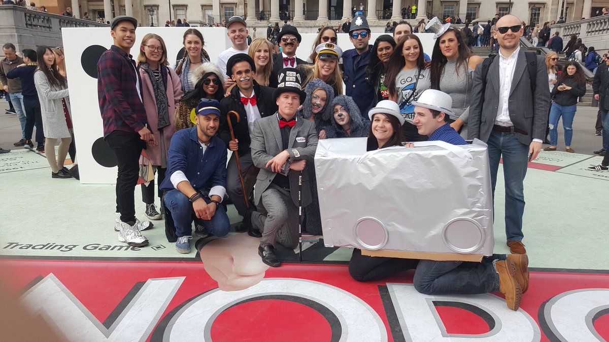 WhatsShowing's tweet photo. Monopoly with a Twist with the Crew #Londonthamesfestival https://t.co/2zPKD4FGiH