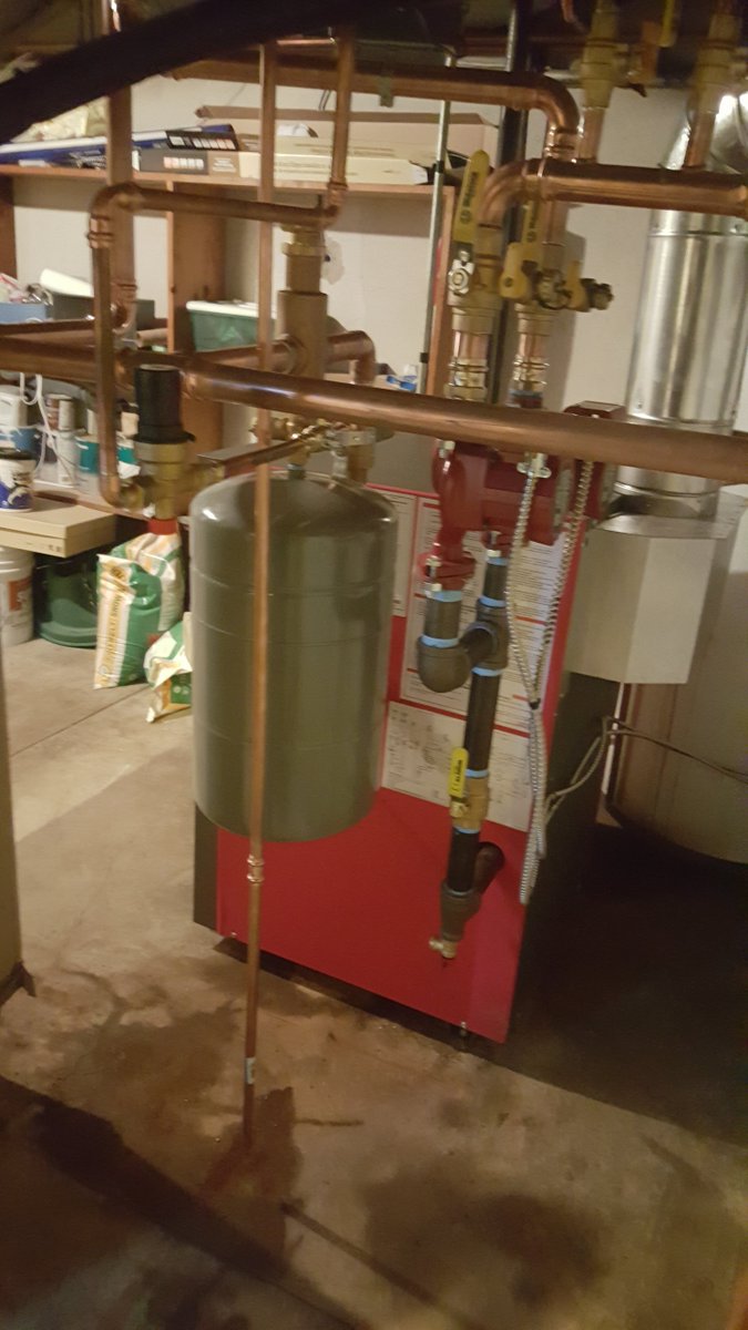 DegreeAbove's tweet photo. Old boiler Replaced by Crown Boiler. Installed by @DegreeAbove https://t.co/Yg1wgjgyuP
