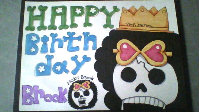 虎龍 ブルックお誕生日おめでとう 過去絵ですまぬ ブルック生誕祭16 T Co Wrxusqyen0 Twitter