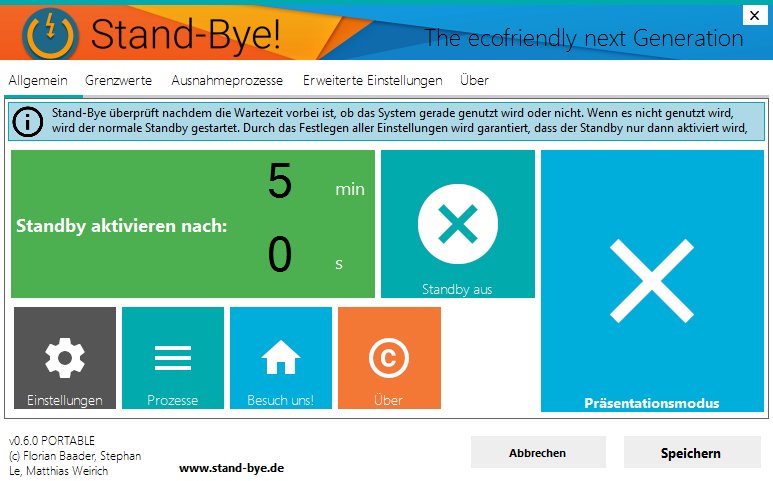 SelectCodeUG's tweet image. This is the new GUI of the version v0.6 of #StandBye #nofilter #metroDesign
Have you already updated your version?