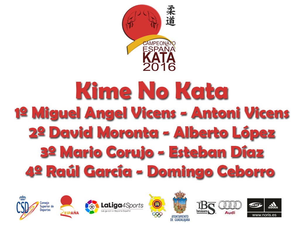 rfejyda's tweet photo. Resultados #KimeNoKata #CEKata2016 desde #guadalajara https://t.co/NFmOaqjLJw @LaLiga4Sports @deportegob https://t.co/CpJywpT2CL