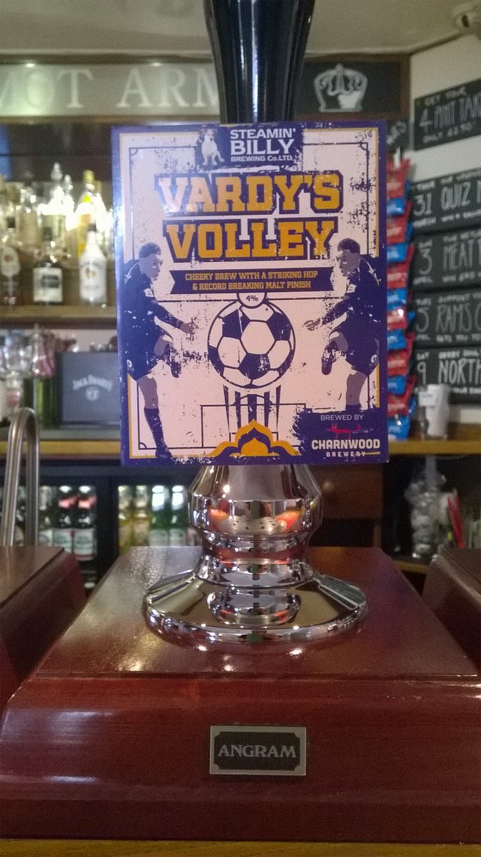 The Wilmot Arms on Twitter and get it! charnbrew EXCLUSIVE SteaminBilly1 Vardys Volley