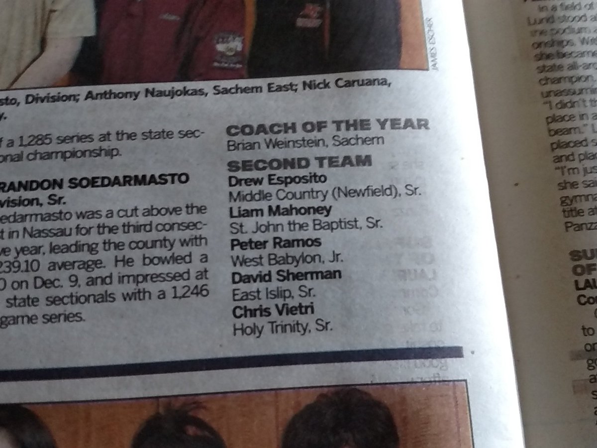 WBAthletics's tweet photo. Congratulations Pete R! @wbbowling! https://t.co/vEQe00fxSp