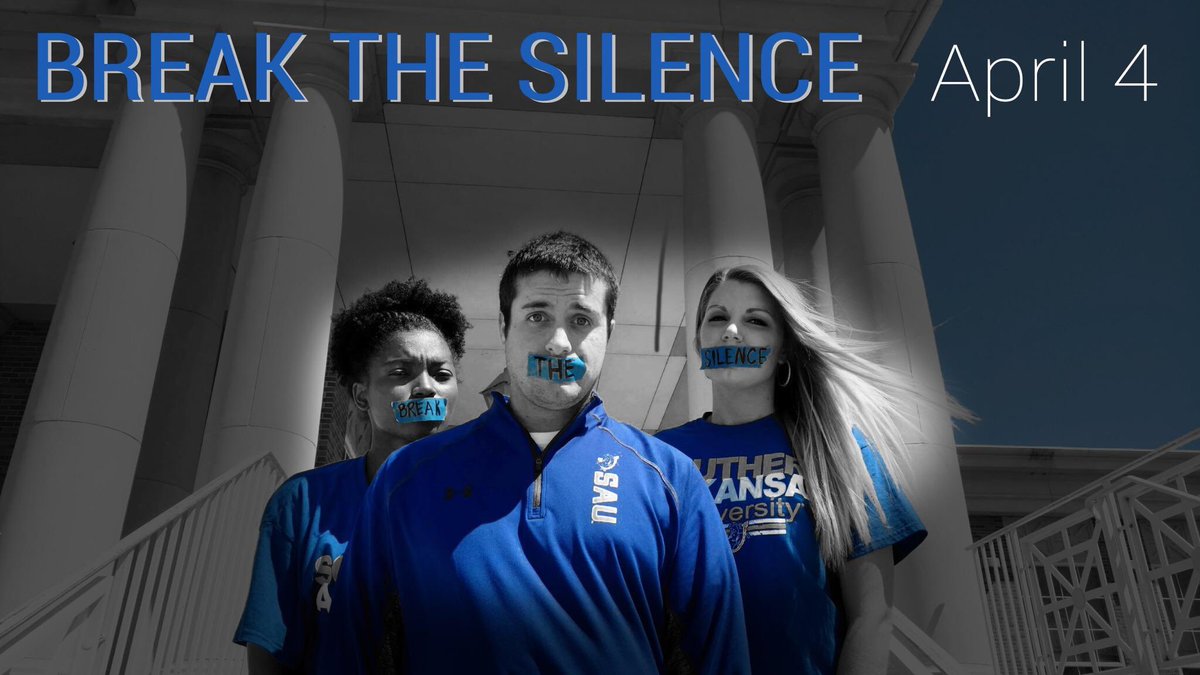 NslsSau's tweet photo. Break the Silence.... See you there! https://t.co/V6bM9k6vCl