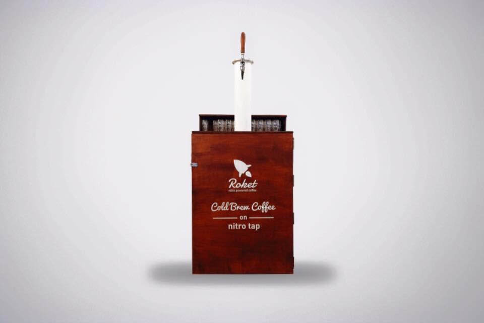 Need nitro cold brew? Get in touch at hello@drinkroket.com