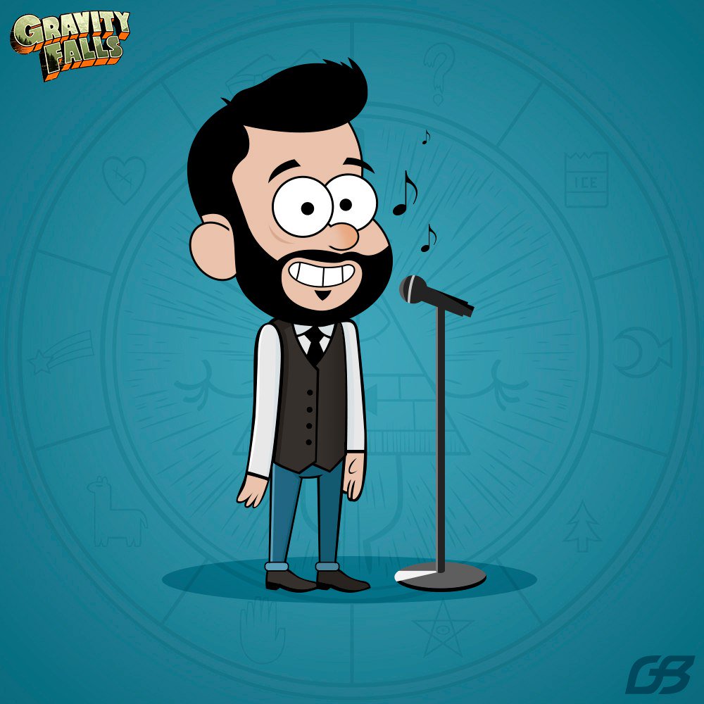 GariyBalayan's tweet photo. Новая работа🎨🎤
#GBDesign #Art #GravityFalls #ГравитиФолз #DrawingMyself https://t.co/0YcydKOtcC