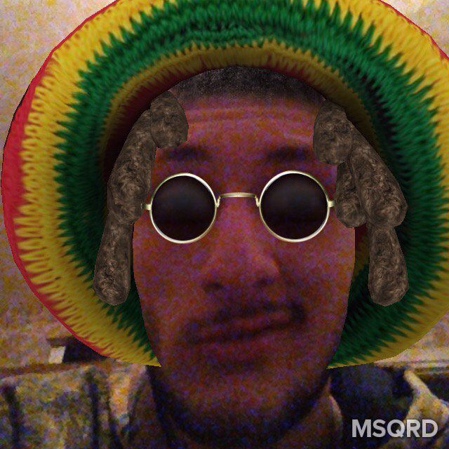 Thanderhook's tweet image. Miami beach party 👑👑🕶 msqrd.me