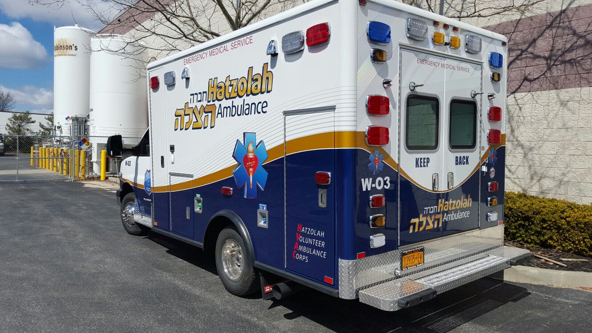 WHatzolah's tweet photo. Williamsburg Hatzolah receiving brand new W-03 Hatzolah Ambulance
@WHatzolah Photos- https://t.co/RR2xCibpqH